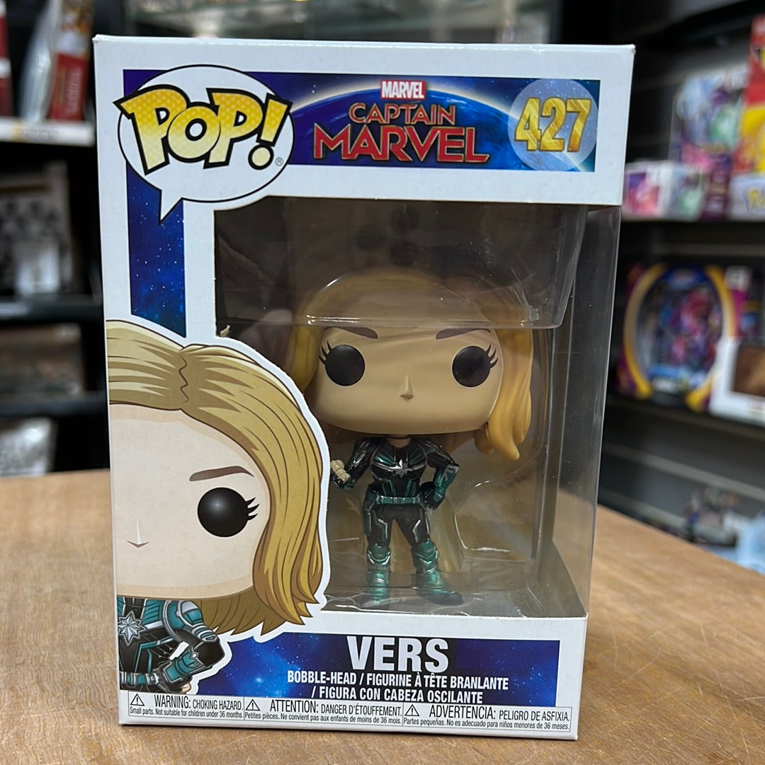 Captain Marvel Vers Funko Free Shipping! Funko POP! Marvel Captain