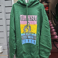 Tom Petty - Full Moon Fever Green Hoodie - Medium