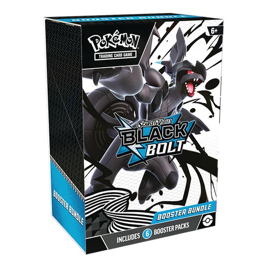 PRE-ORDER - Pokemon TCG: Scarlet & Violet 10.5 - Black Bolt - Booster Bundle