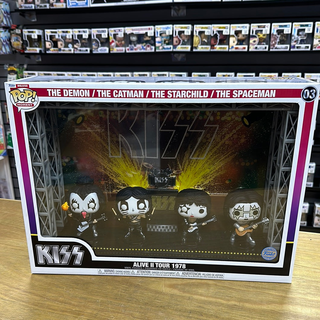 Kiss - 1978 Alive II Tour 4 Pack Pop Vinyl