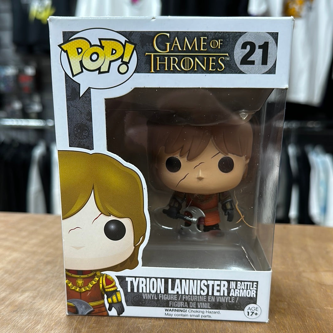 Game of Thrones - Tyrion (Battle Armour) Pop Vinyl