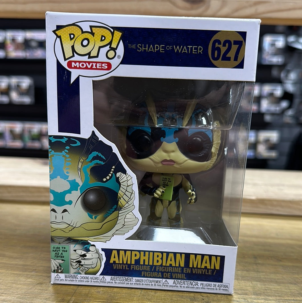 The Shape of Water - Amphibian Man With Card Pop Vinyl