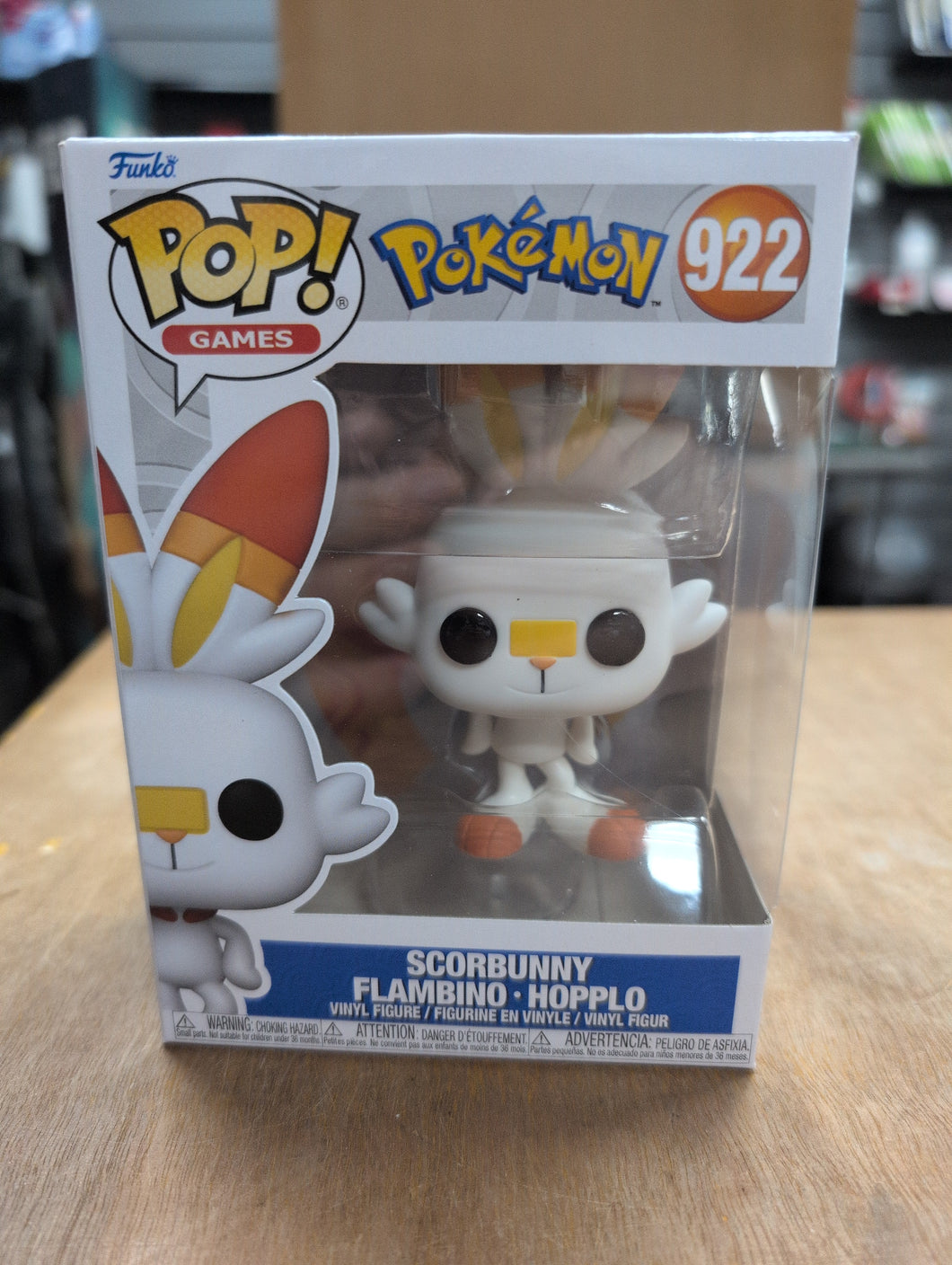 Pokemon - Scorbunny Pop Vinyl