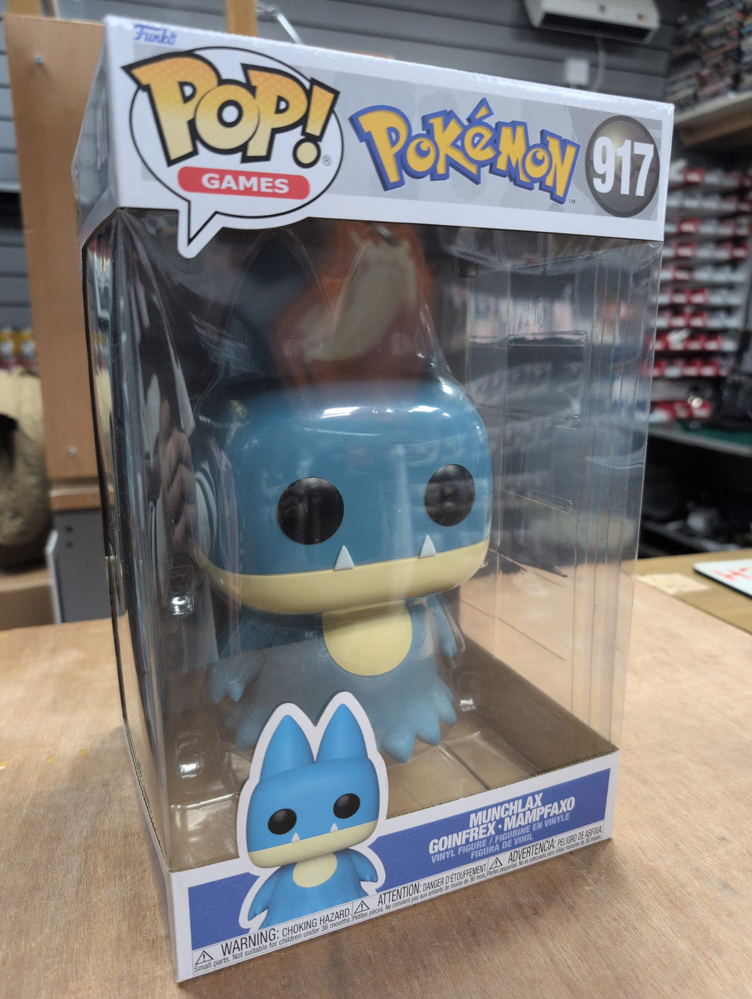 Pokemon - Munchlax Oversized Pop Vinyl