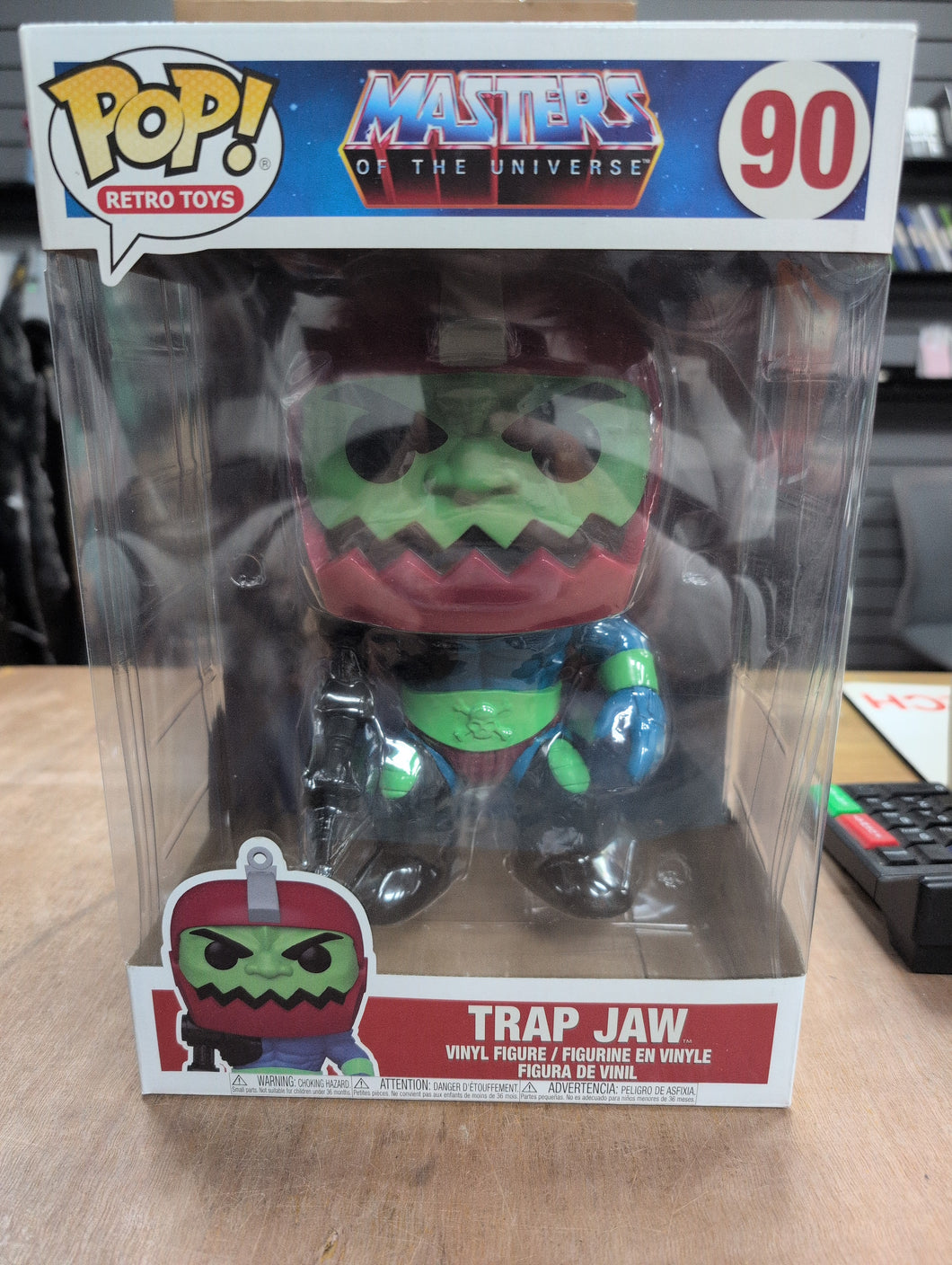 Masters of the Universe - Trap Jaw Oversized Pop Vinyl