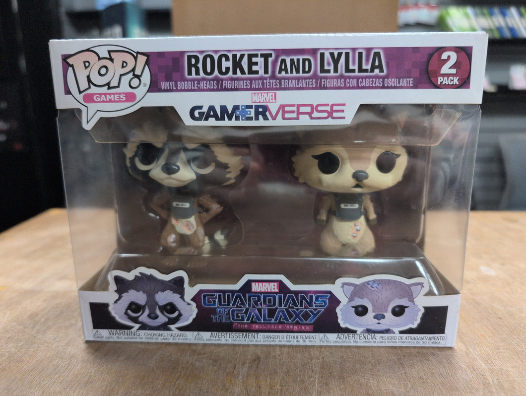 Guardians of the Galaxy Telltale - Rocket & Lylla Pop Vinyl