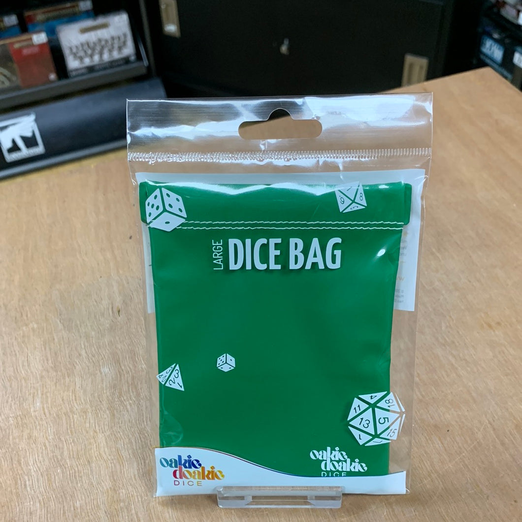 Oakie Doakie Dice Bag Green - Large