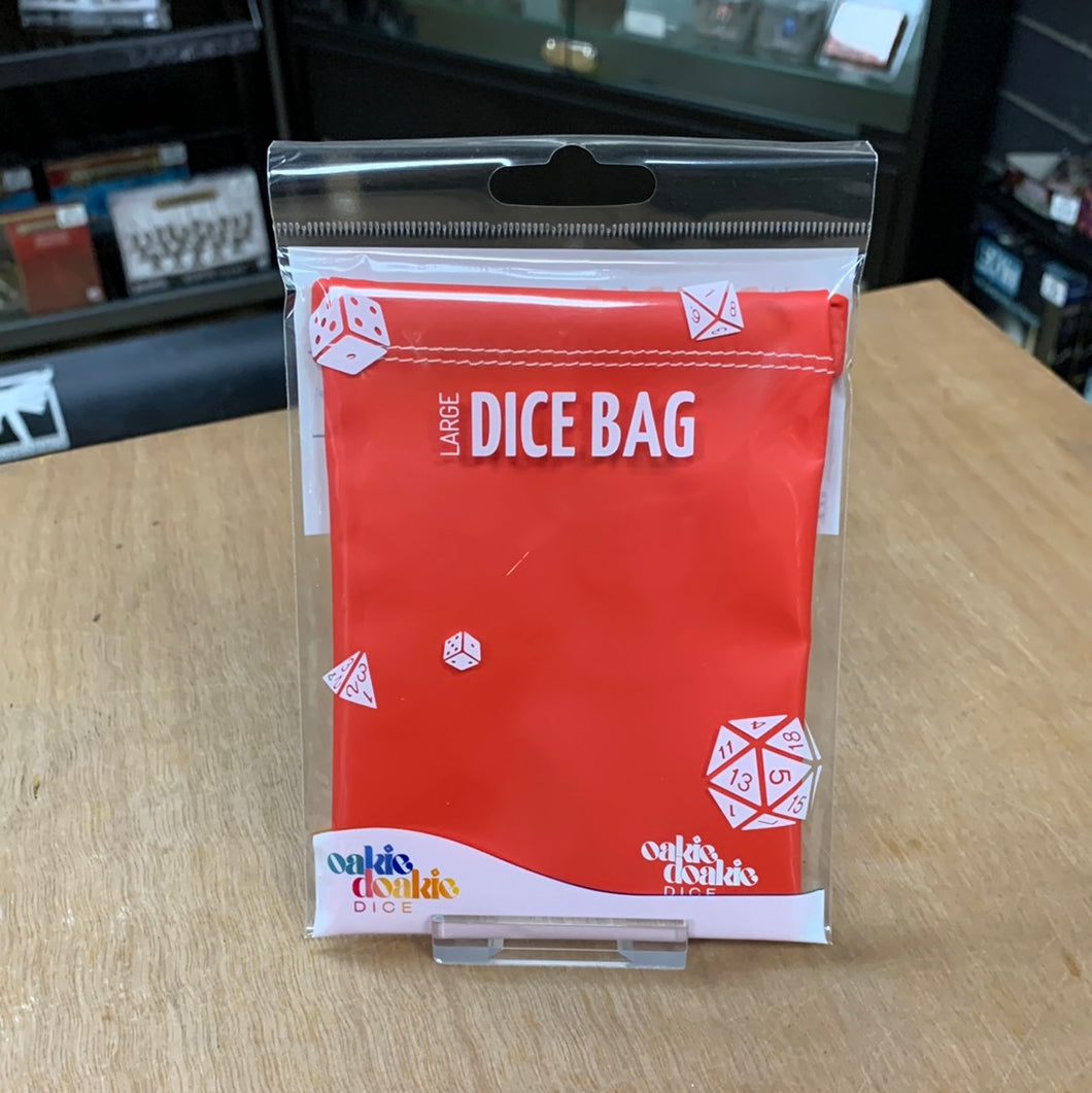 Oakie Doakie Dice Bag Red - Large