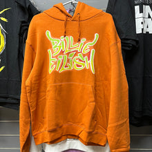 Load image into Gallery viewer, Billie Eilish - Orange Airbrush Flames Hoodie - Large
