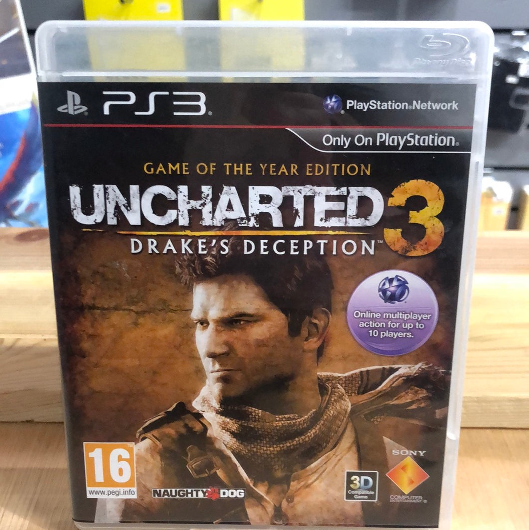 Uncharted 3:  Drakes Deception Game Of The Year Edition