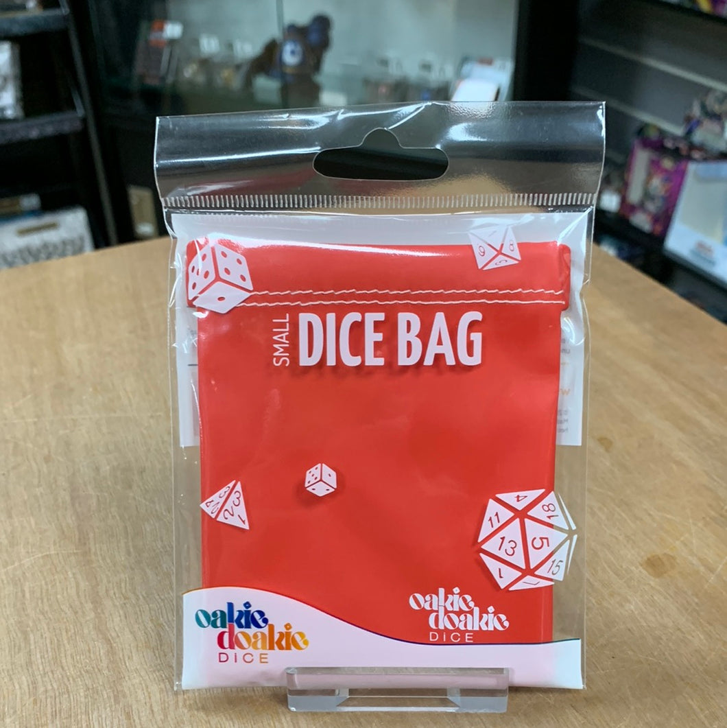 Oakie Doakie Dice Bag Red - Small