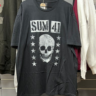 Sum 41 - Grinning Skull T-Shirt - Large