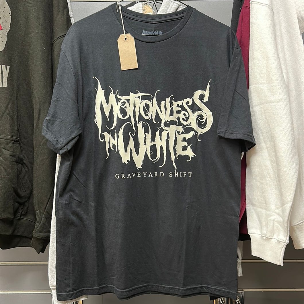 Motionless In White - Graveyard Shift Logo - T-Shirt