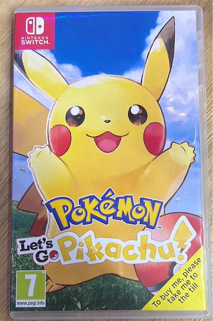 Pokemon Let’s Go Pikachu