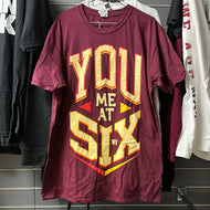 You Me At Six - Cube T-Shirt - Medium